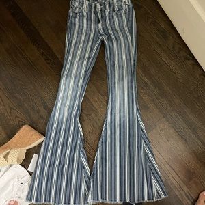 Free people bell bottom jeans